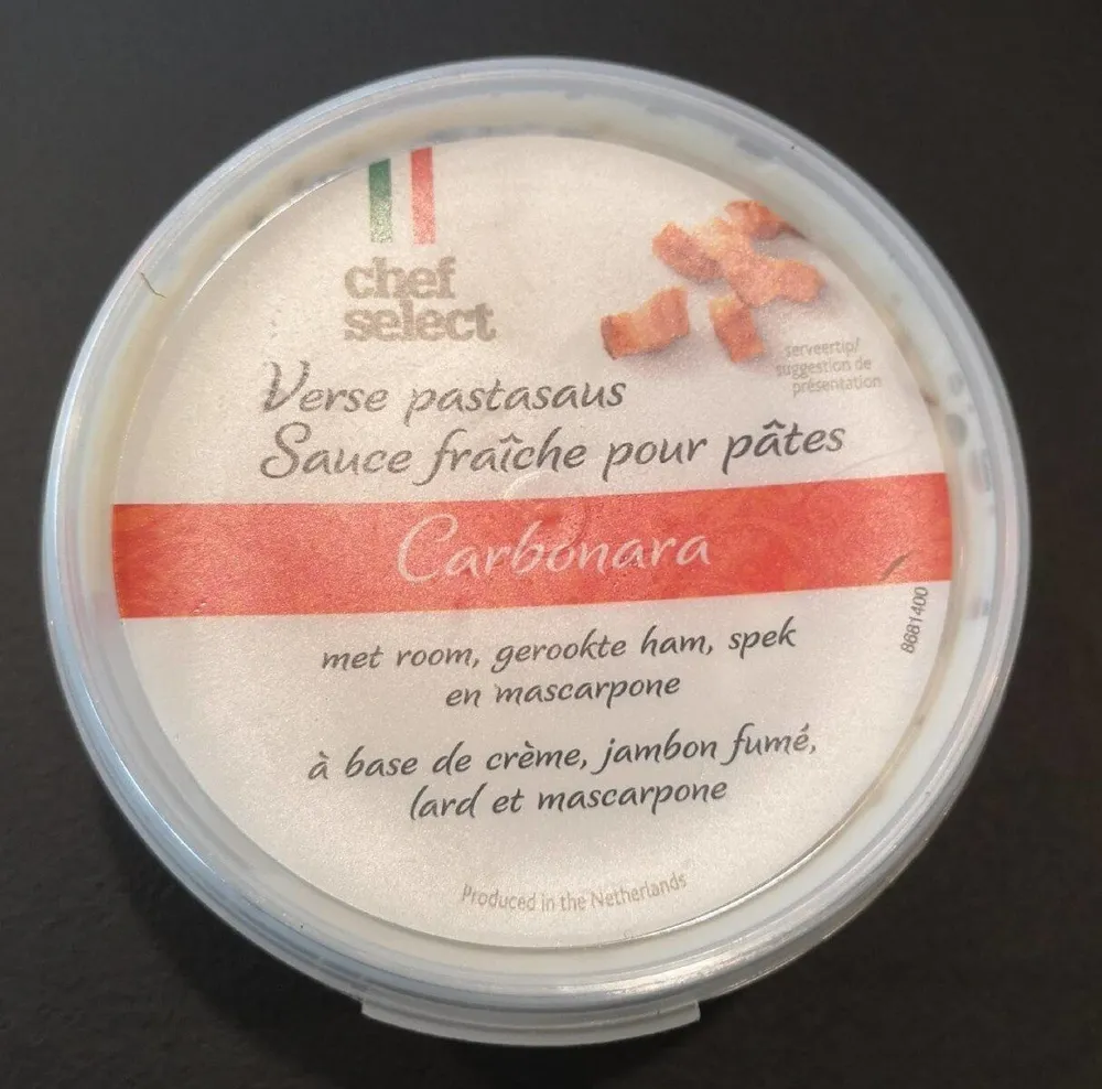 Sauce fraîche pour pâtes carbonara