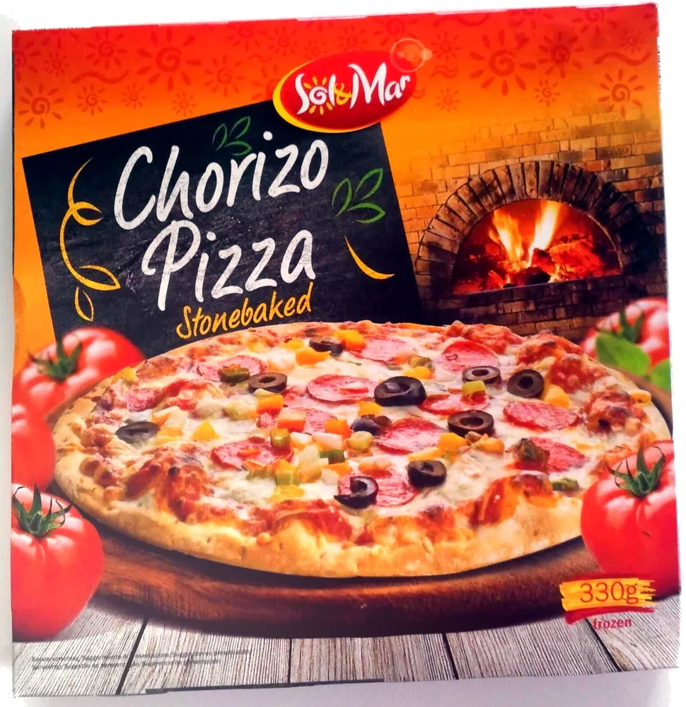 Pizza au chorizo