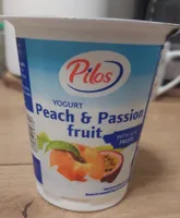 yoghurt peach and passion fruit
