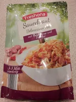 Sauerkraut mit Debrecziner und Paprika