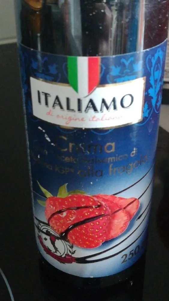 Sauce au vinaigre balsamique à la fraise