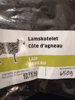 Côtes d'agneau