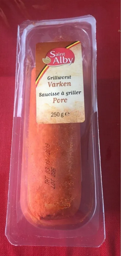 Grillworst varken