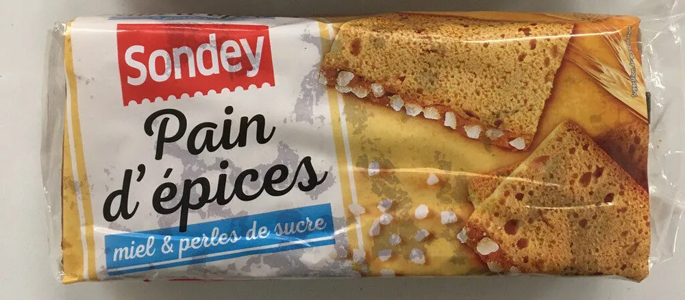 Pain d'Epices au miel au sucre perlé