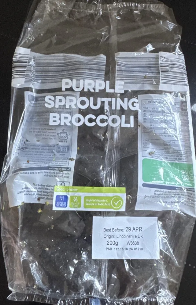 PURPLE SPROUTING BROCCOLI
