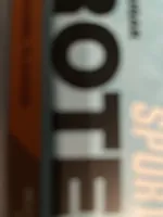 High protein bar caramel milk chocolate coating