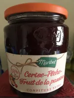 Confiture extra Cerise-Pêche Fruits de la passion