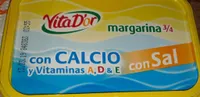Margarina con calcio y vitaminas A,D &E