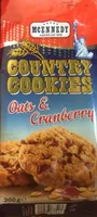 Country Cookies Haferflocken & Cranberry