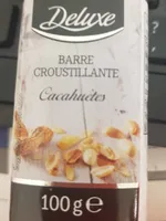 Barre croustillante cacahuètes