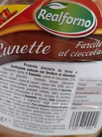 Lunette farcite al cioccolato