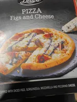 Pizza con fichi e gorgonzola