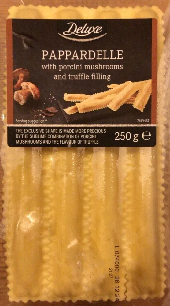 Pappardelle ripiene au Cepes
