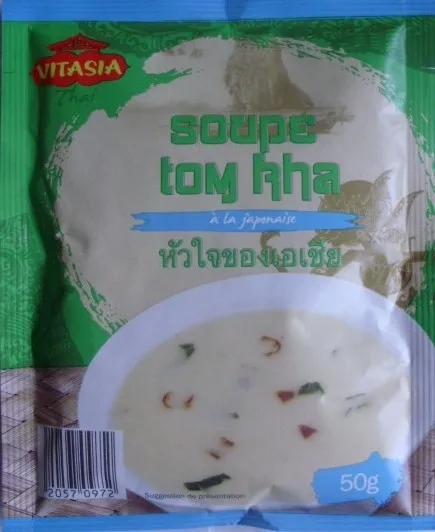 Soupe tom kha à la japonaise