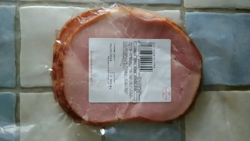 jambon cuit fumé supérieur