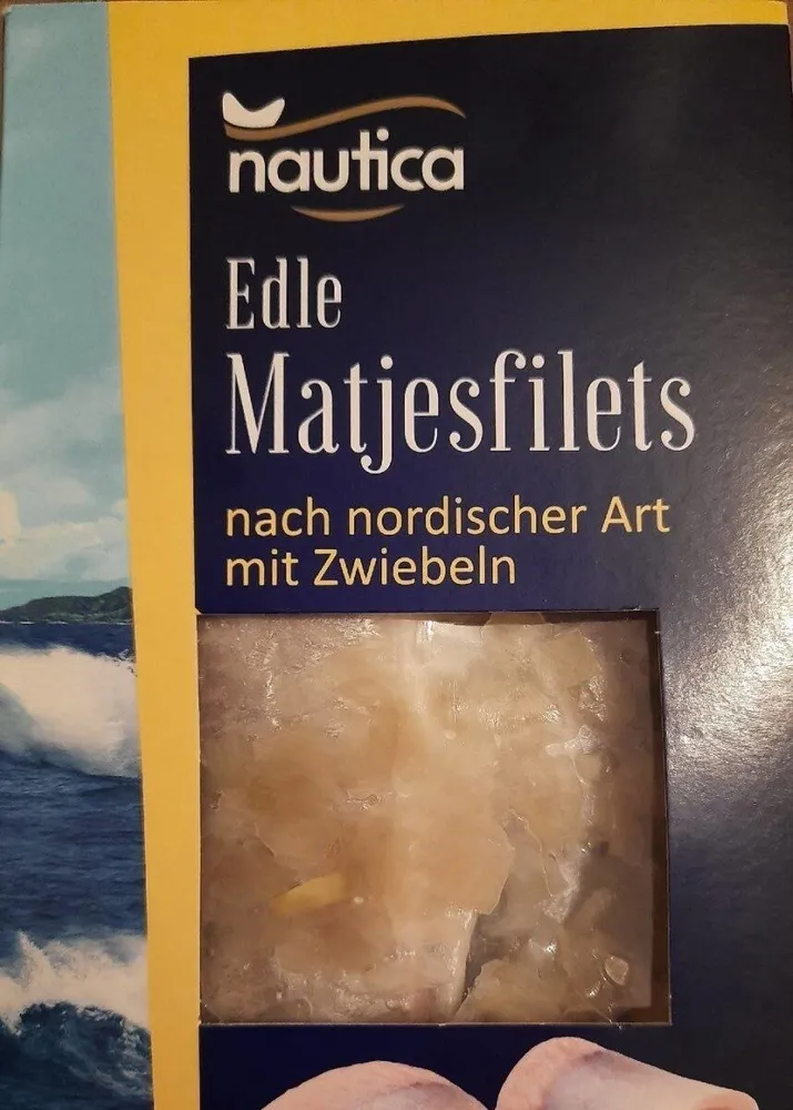 Edle Matjesfilets Nordische Art Mit Zwiebeln