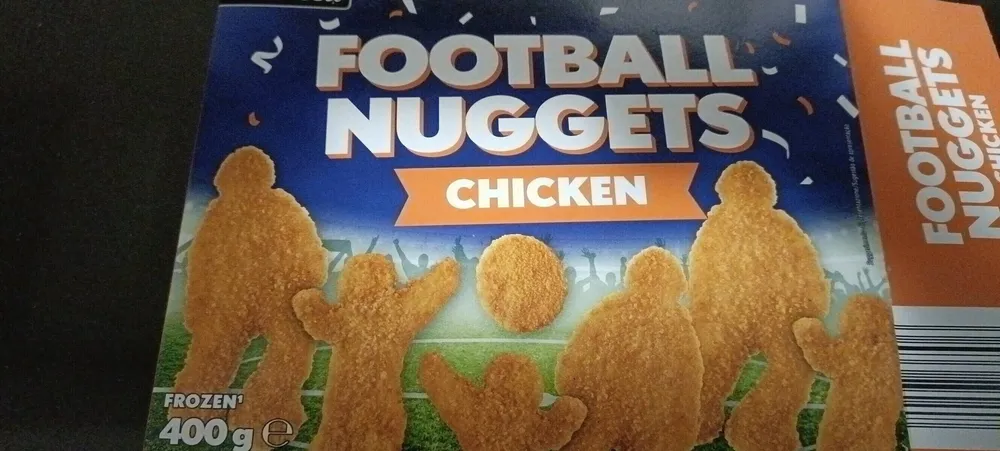 Football  chicken nuggets