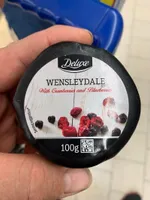 Cheese with cranberries
