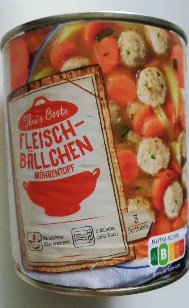 Fleischbällchen Möhrentopf
