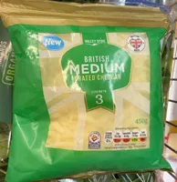Grated chedder
