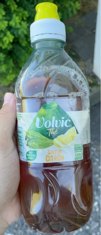 Volvic thé saveur citron
