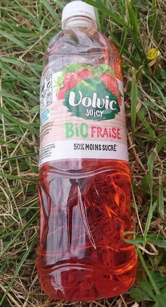 Volvic juicy bio fraise