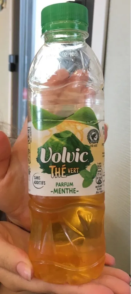 Boisson thé vert parfum menthe
