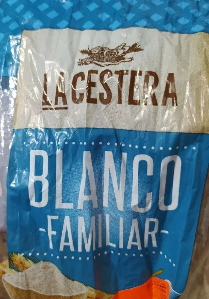Pan de molde blanco