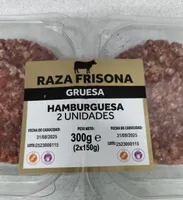 Raza frisona hamburguesa vacuno
