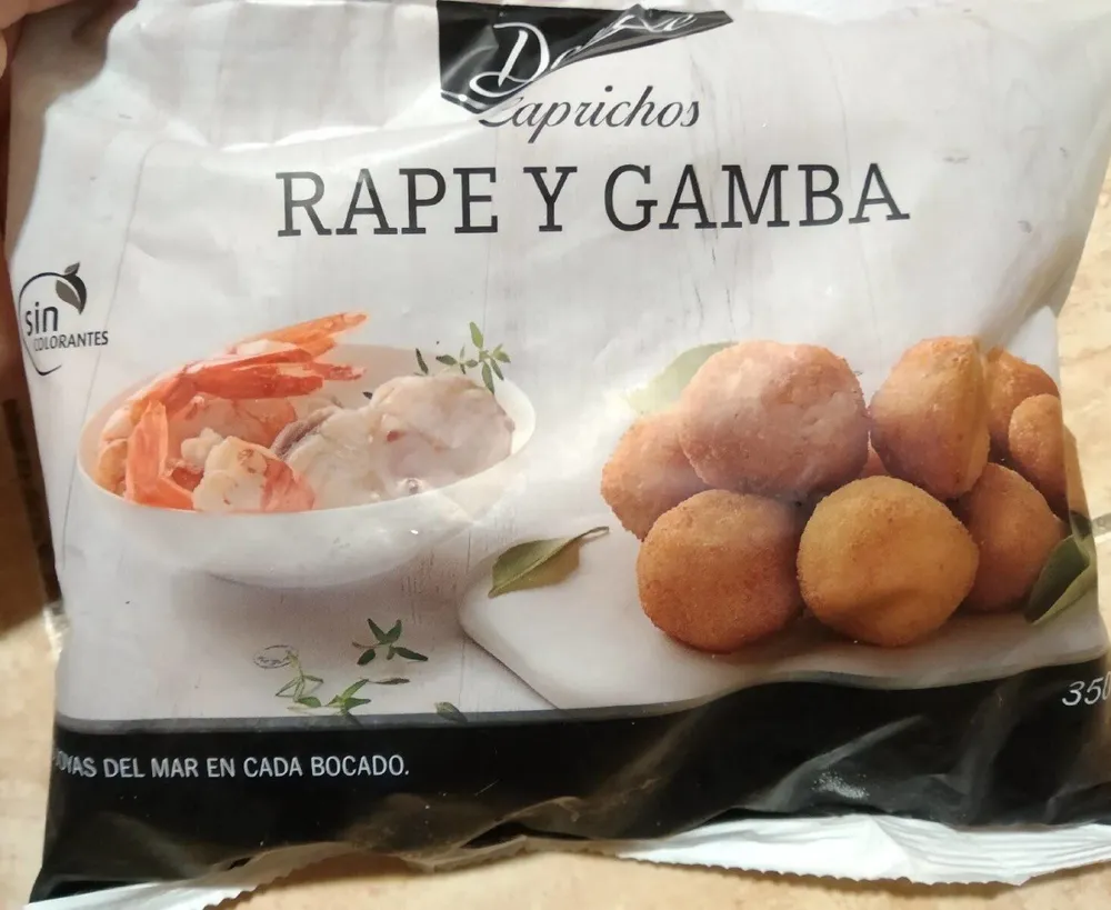Caprichos rape y gamba