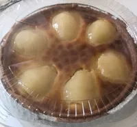 Tarte amande poires 6 parts