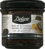 Paté de aceitunas negras de Aragón con ajo y cebolla