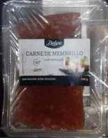Carne de membrillo con naranja