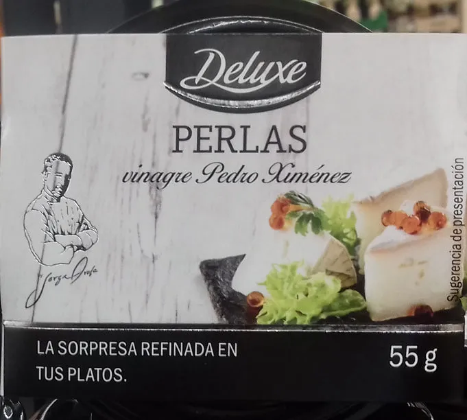 Perlas vinagre Pedro Ximémez