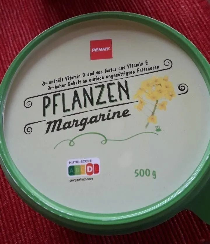 Pflanzenmargarine