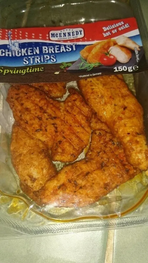 Chicken breast strips