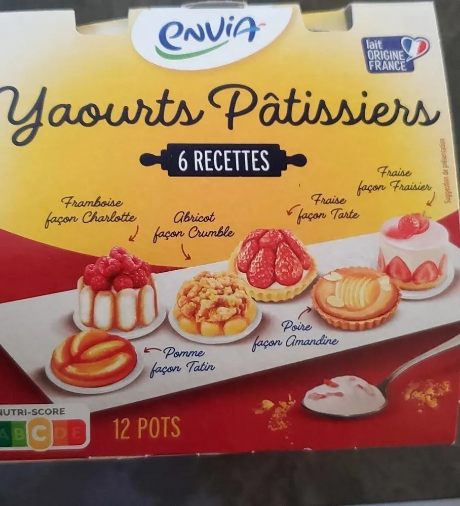 Yaourts patissiers