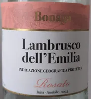 Lambrusco dell'Emilia Rosato