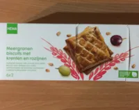 Biscuits Multi Céréales aux Raisins