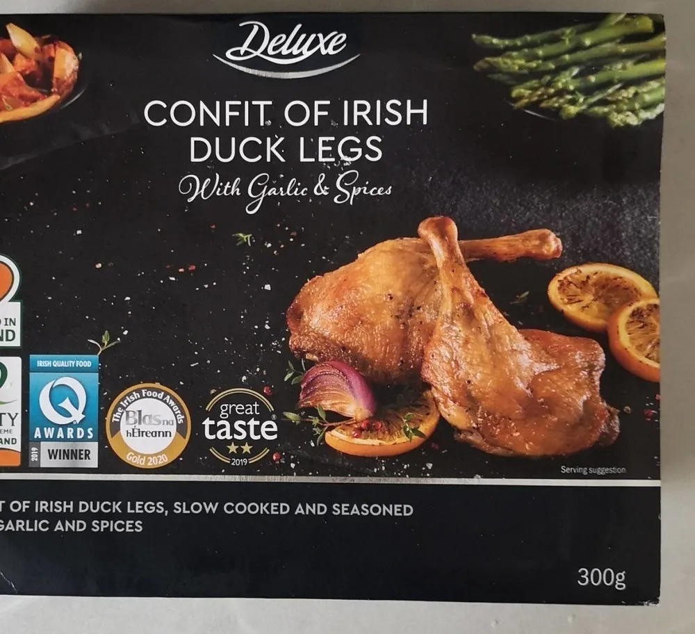 Confit of Irish Duck Legs