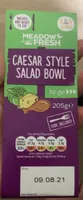 Caesar style salad bowl