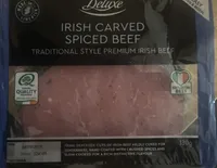 Irish carved spiced beef