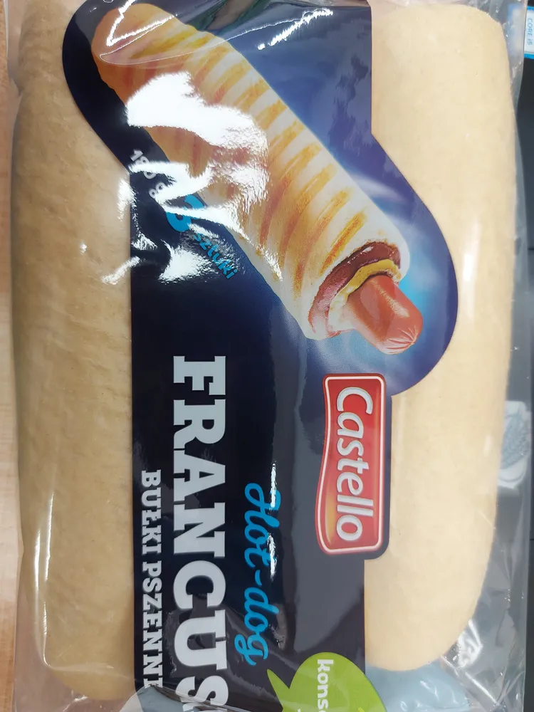 Hot dog francuski bułki pszenne