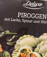 Piroggen mit Lachs,Spinat und Huttenkäse