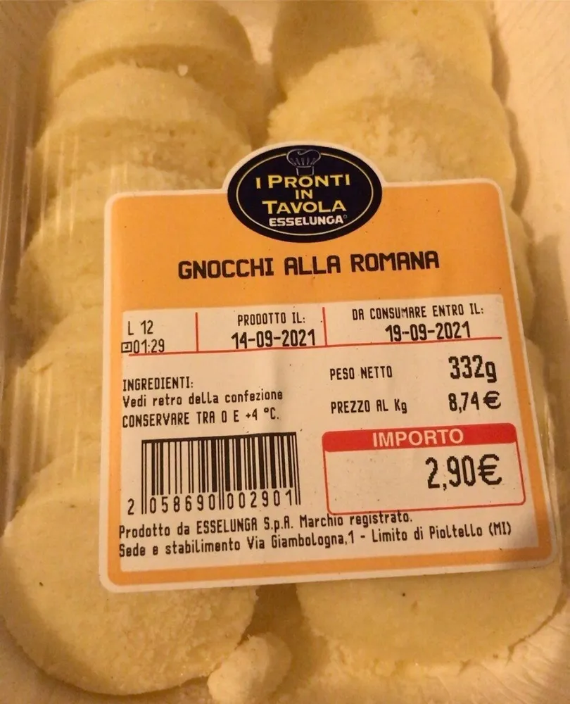 Gnocchi alla romana