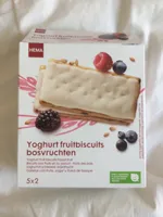 Biscuits aux fruits et au yaourt-fruit des bois