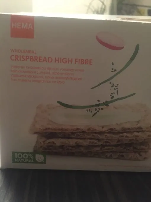 Pain croustillant aux fibres