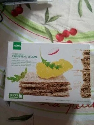 Crispbread sesame