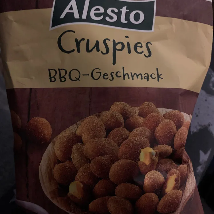 Erdnüsse im Teigmantel mit BBQ-Geschmack