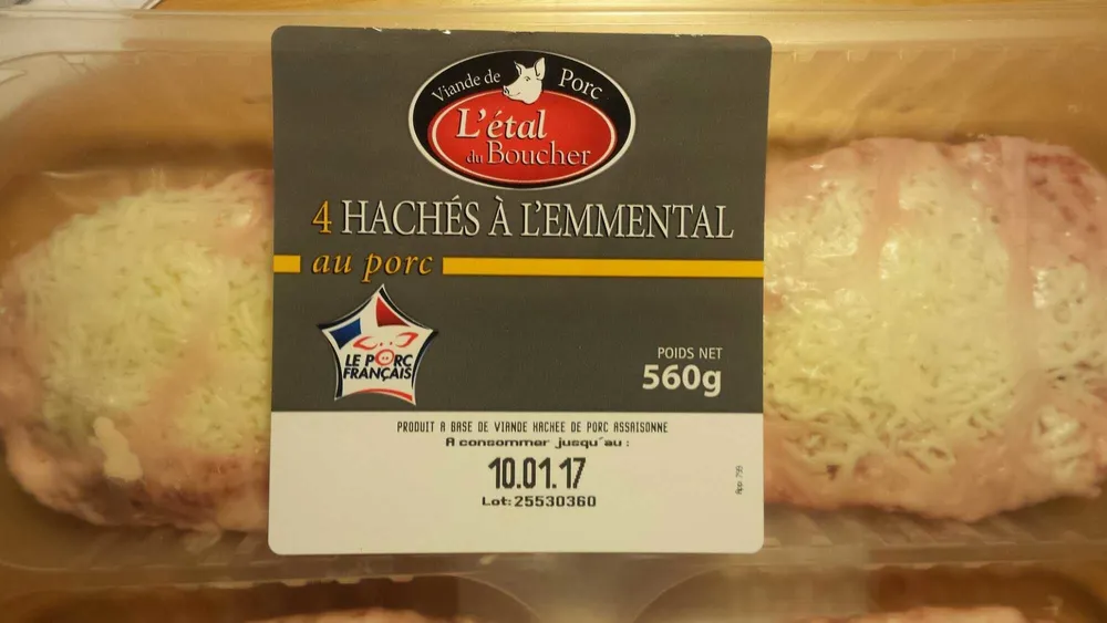 4 hachés à l'emmental